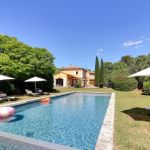 Vue de la piscine 